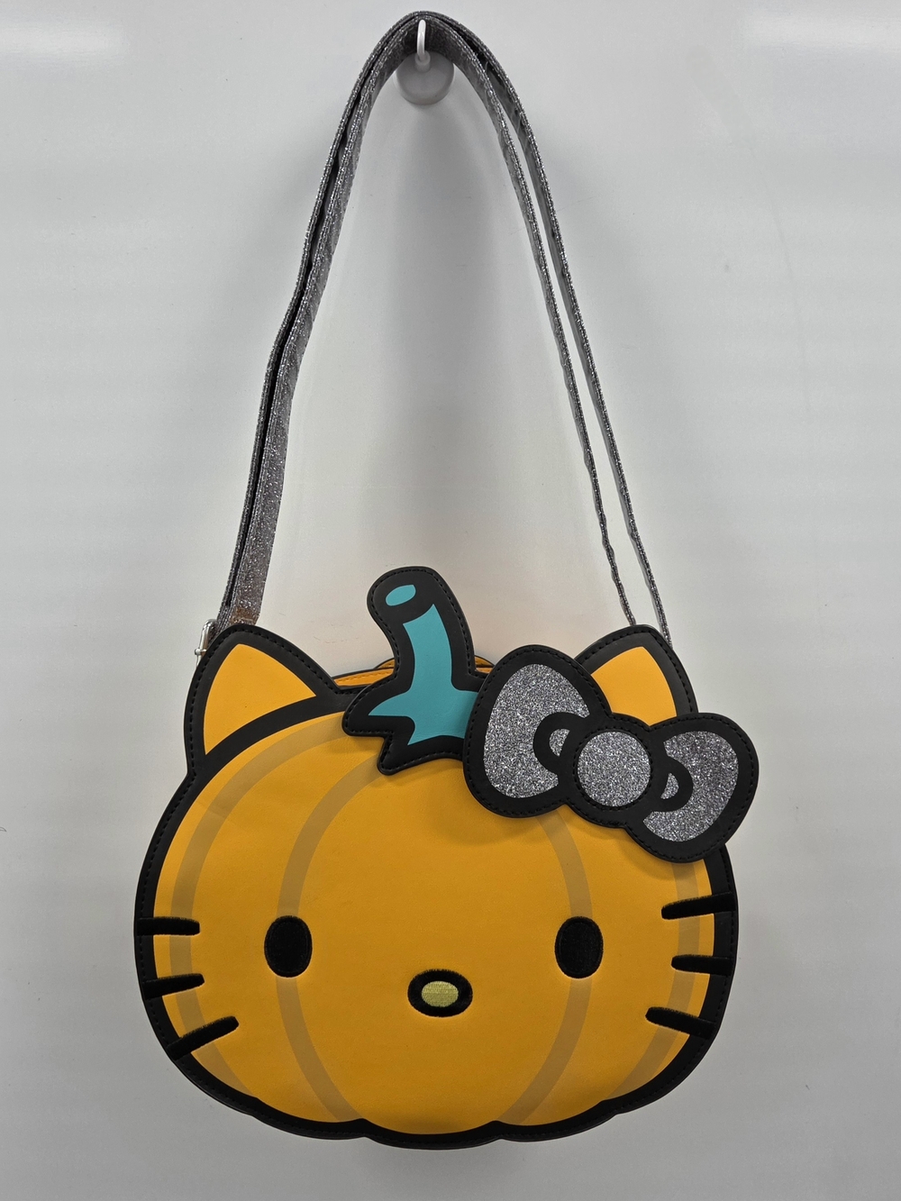 Hello Kitty Halloween Jack-O'-Lantern Loungefly Exclusive Crossbody + Coin Purse